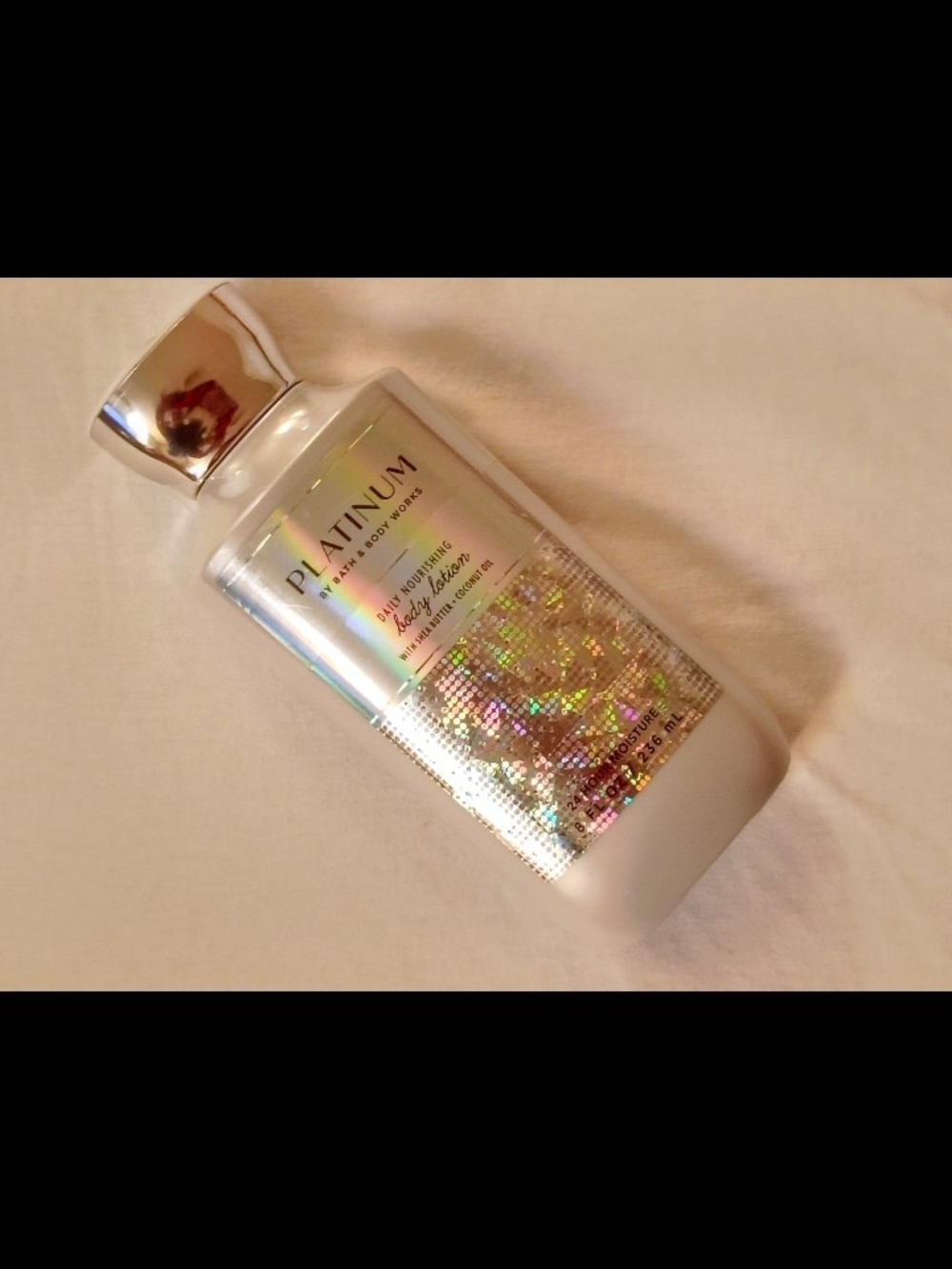 Bath & Body Works Platinum Shimmer Lotion